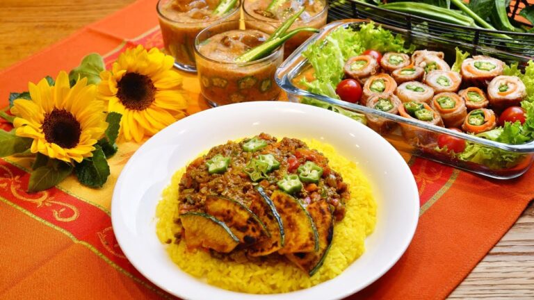 読売KODOMO新聞 できちゃうクッキング「オクラのキーマカレー」