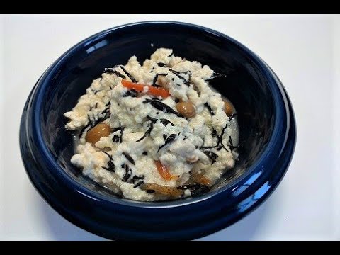 簡単レシピ3分で出来るひじきの白和え