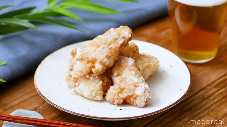 【ささみの唐揚げ】ブライン液に漬けることでしっとり！ジューシーな味わい♪｜macaroni（マカロニ）