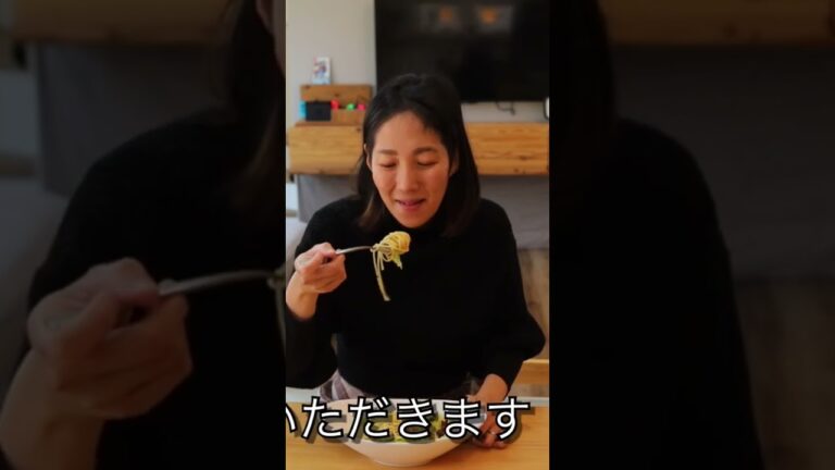春キャベツとアンチョビのペペロンチーノ