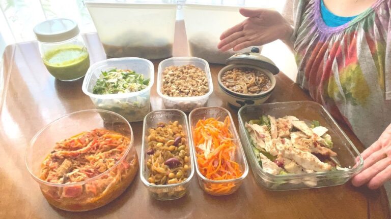 食べすぎリセット！和食作り置き１０品【レンジと冷凍活用】