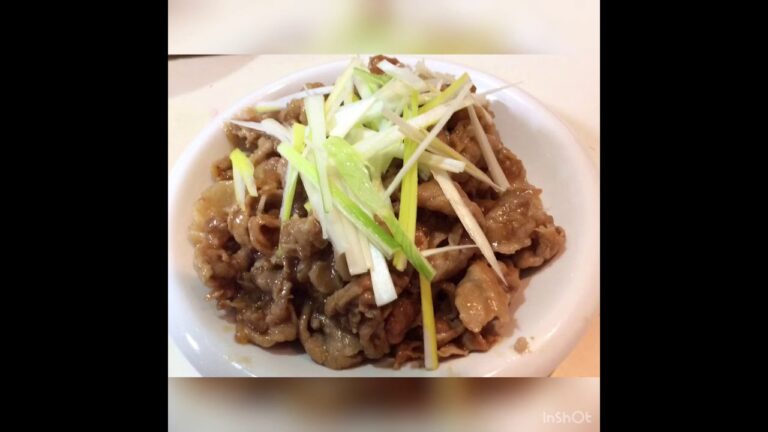 豚バラ薄切り肉の角煮風