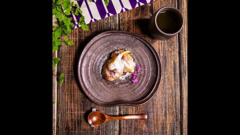 あたたかいふんわり和菓子 イチジク葛粉揚げ ｜和食のレシピ集