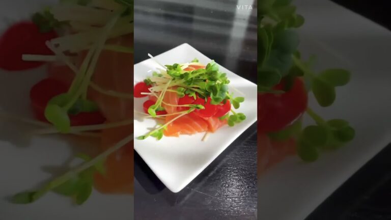 サーモンカルパッチョ！