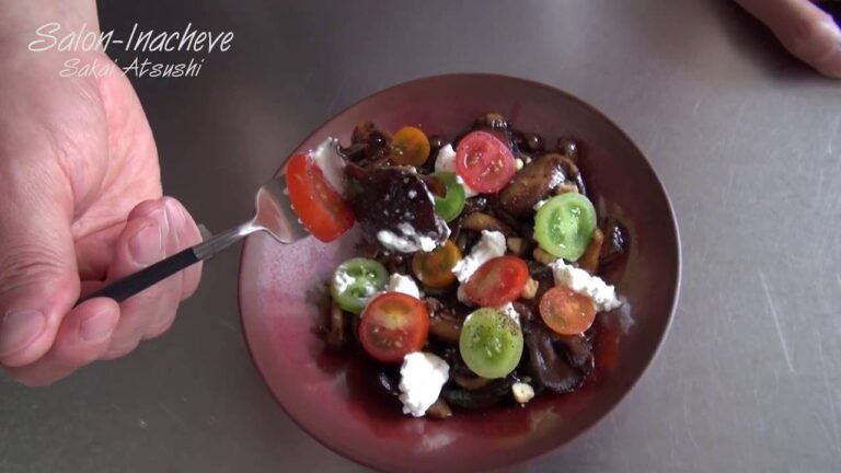 至福の料理 キノコのマリネサラダ サロン・イナシュヴェ