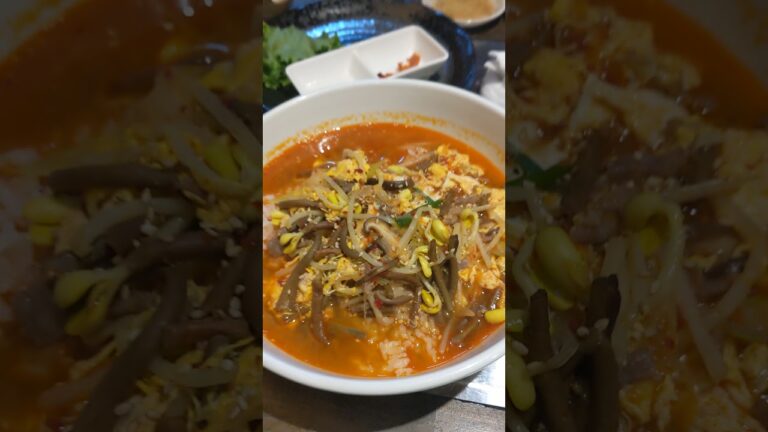 ユッケジャンクッパ