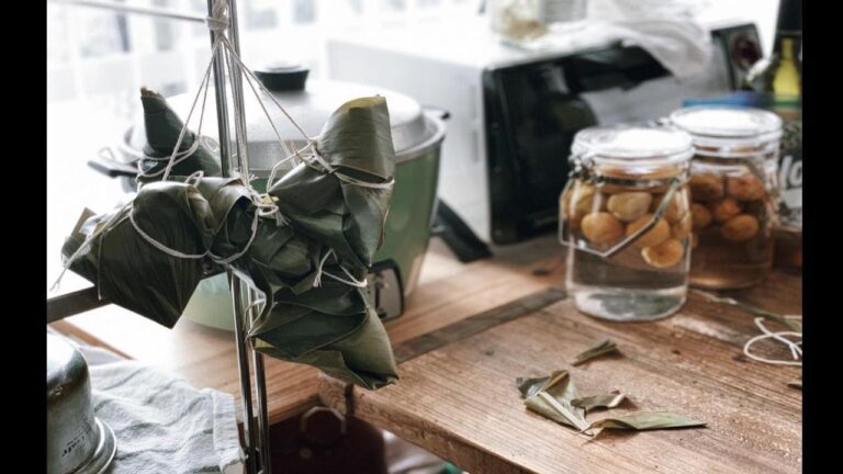 手作り粽（ちまき）チャレンジ！第一次挑戰包粽子/First time making Zongzi (Sticky Rice Dumpling)