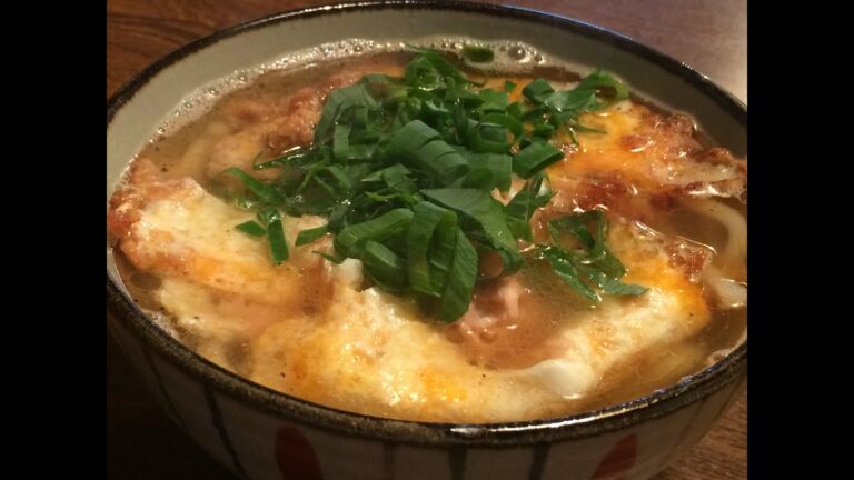 「ツナ玉うどん」作り方