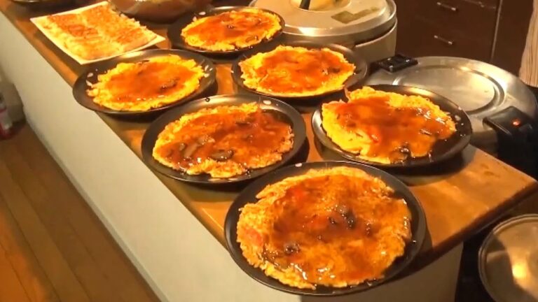 家庭用レンジで１３人前作る。その２３ 【 カニ玉】