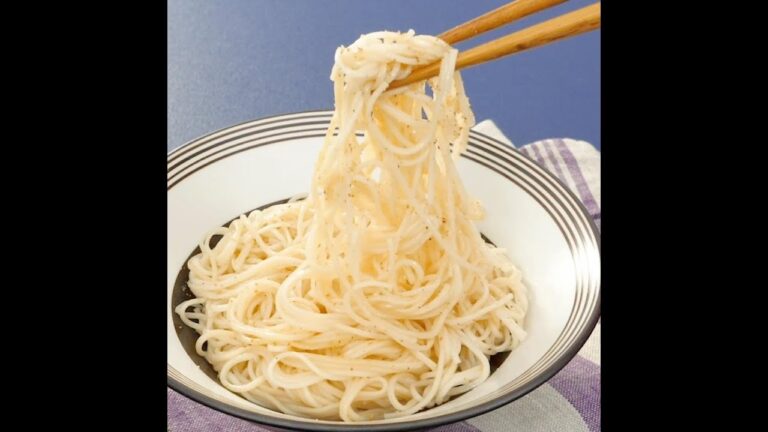 5分で簡単！病みつき旨塩そうめん