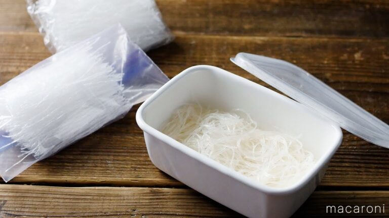 【春雨の冷蔵保存方法】料理の基本！正しい保存方法♪｜macaroni（マカロニ）