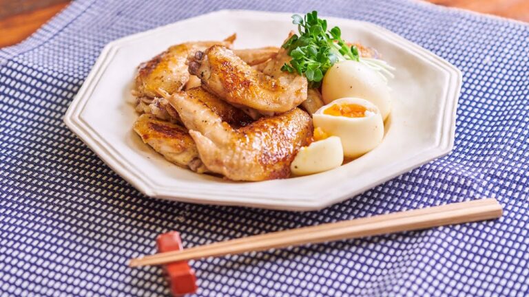 さっぱり梅手羽煮