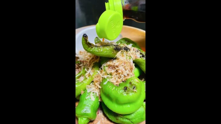 焼くだけ美味しい万願寺とうがらし🌶️