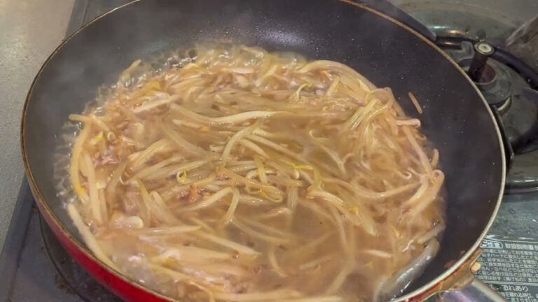 もやし大量消費！！厚揚げもやしあんかけの作り方！！！