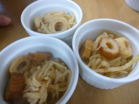 【レシピ】味付けはめんつゆのみ!!切り干し大根とちくわの煮物♪