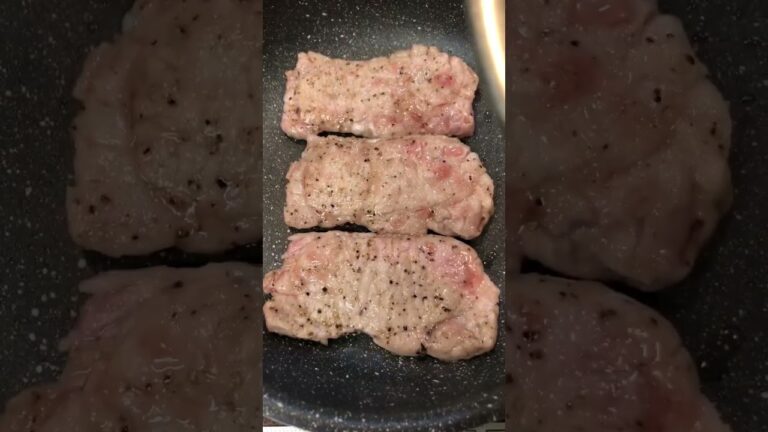 トンテキ　激うまダレ【簡単おつまみ】 #shorts