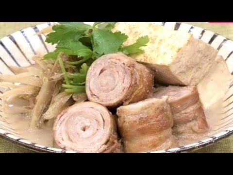 豚バラスライスの角煮風