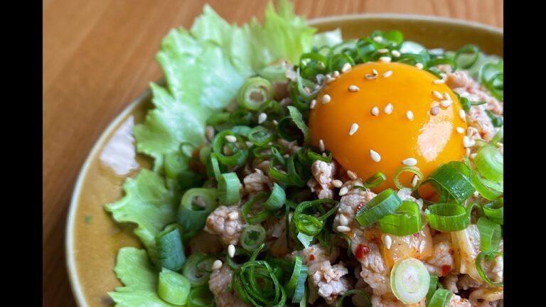 夏におすすめ！冷しゃぶ風ぶたキムチユッケ