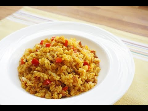 【食欲増進】リピート決定！クセになるカレーチャーハン【人気レシピ】