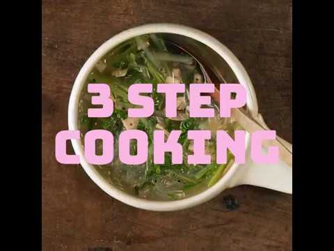 【３ステップで完成】ツナ缶で作る「ツナとセロリの春雨スープ」