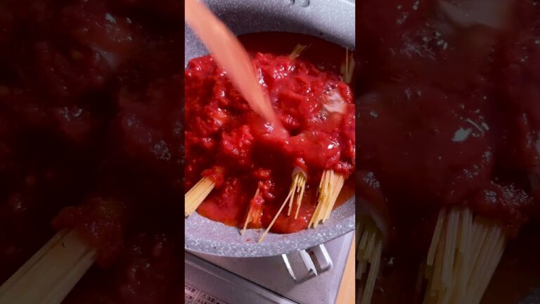 豚バラパスタ Perfect Pasta #asmr #foodasmr