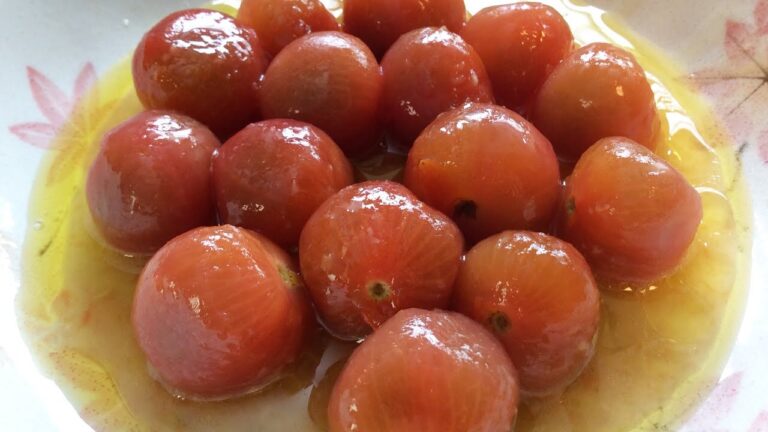 ミニトマトのハニージンジャーマリネ