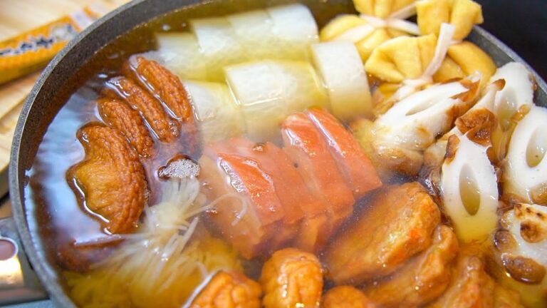 『一生物のレシピ』いつものおでんがたったひと手間でお店の味に変わるのでぜひ試して欲しい。綺麗に透き通ったスープがポイントです。