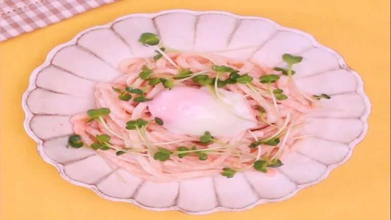 濃厚和風めんたい柚子胡椒うどん｜C CHANNELレシピ