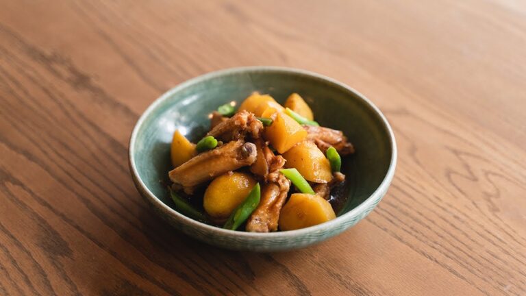 #煮物 #煮物調味料 #手羽中とじゃがいもの煮物　うま甘で白ご飯が止まらない！ 鶏とじゃがのマリアージュ手羽中とじゃがいもの煮物