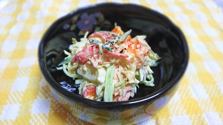 カニカマ入りサラダ【料理】