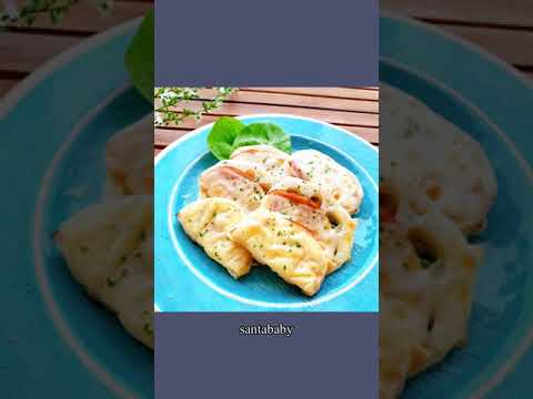 【安い・簡単・美味しい】超簡単♪でも焼いたレンコンが甘くておいしい♡ハムとチーズの塩気だけで充分❣️