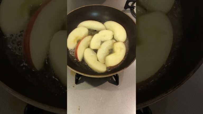 りんごを煮てシナモンをかけるだけ(高速版)