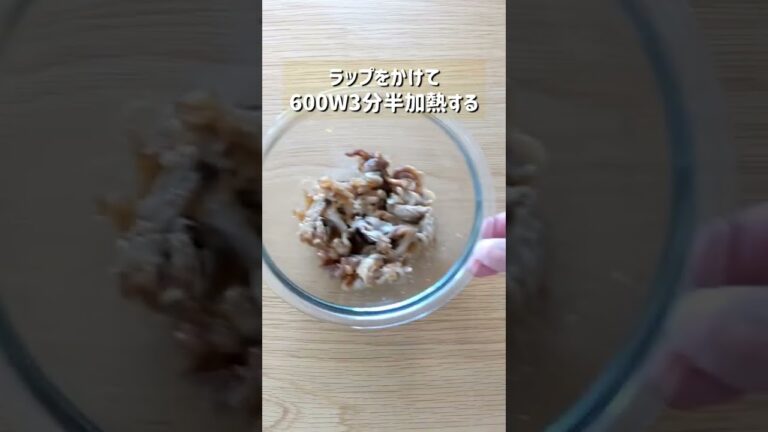 フライパン不要！究極のレタス豚丼