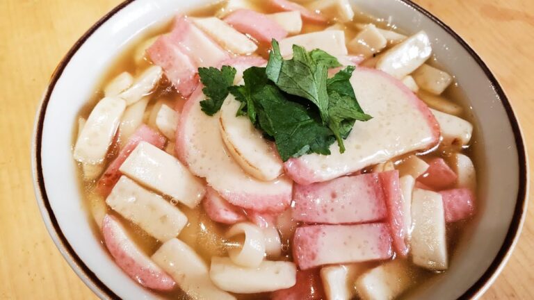 【節約レシピ】かまぼこときしめんだけで驚きの美味しさ！～たったひと手間で美味しさUP～