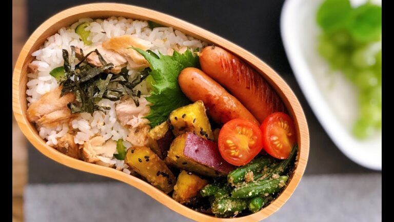 【お弁当と家族の昼食  鮭チラシ】 lunchbox bento