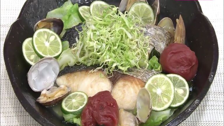 サワラの和風アクアパッツァ