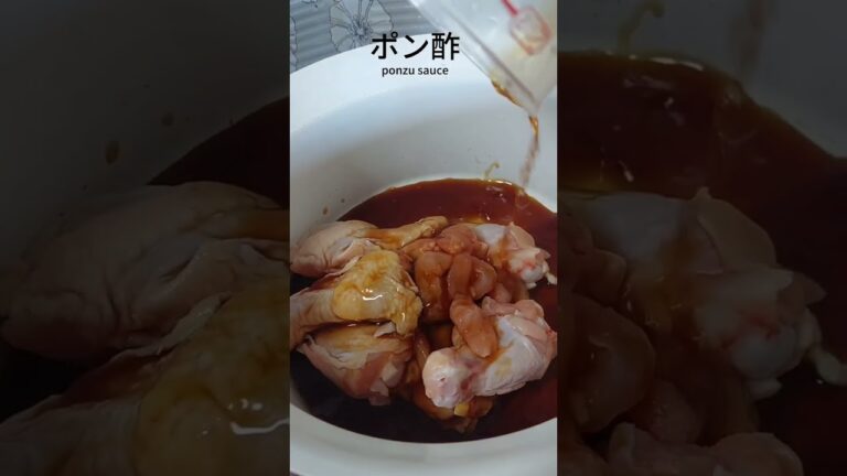 鶏手羽元のはちみつジンジャー煮🍯【ホロッホロ！】