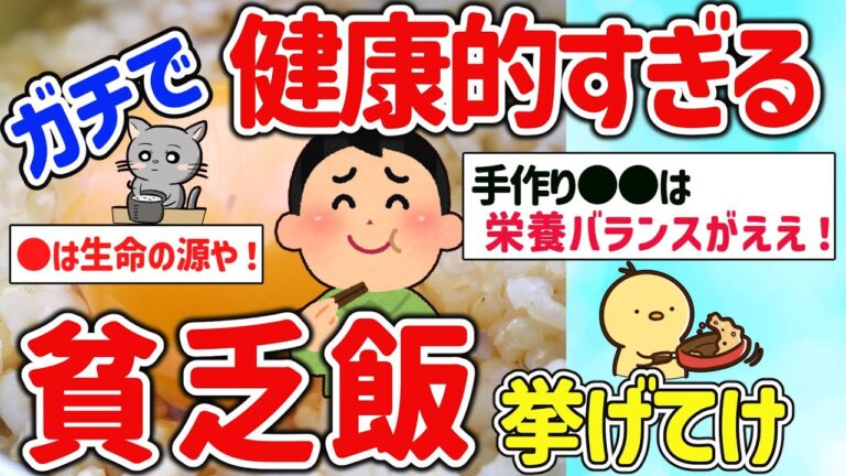 【2ch有益スレ】ガチで健康的すぎる自炊民の貧乏飯を挙げてけｗ【ゆっくり解説】