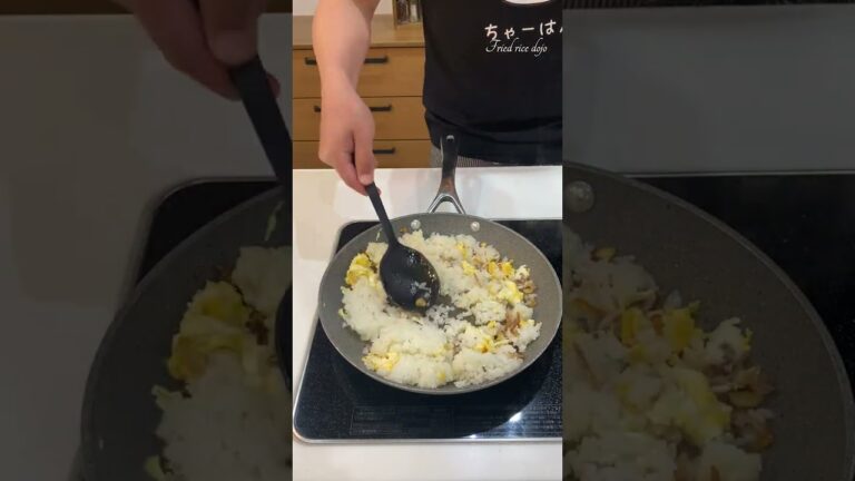 【これはヤバい】豚バラガーリック炒飯が旨すぎる #shorts