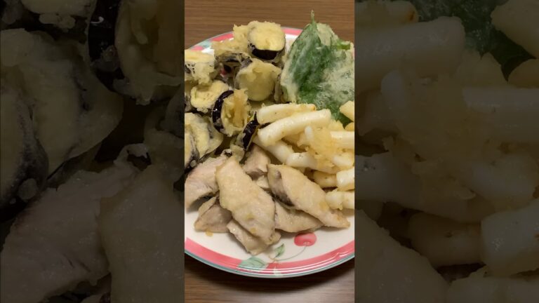 いろいろな食材で天ぷらを作ってみました #cooking #food