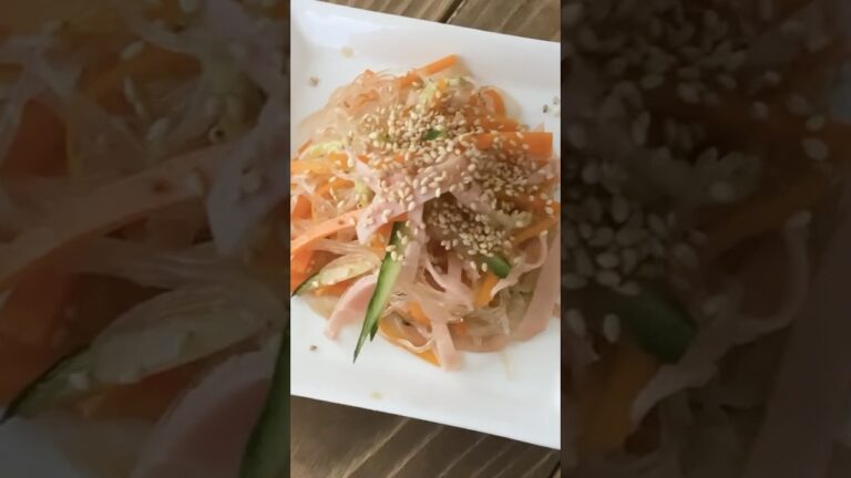 緑豆春雨で作る春雨サラダレシピ！味変調味料のご紹介も！