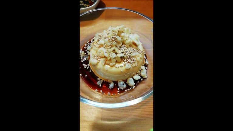 簡単おつまみ　タヌキ冷奴