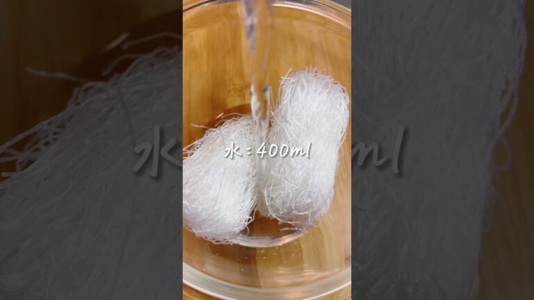 【あの噂のぷるぷる時短レシピ...】#時短レシピ #作り置き #簡単レシピ #ずぼら #簡単ご飯 #簡単 #簡単料理 #春雨 #ズボラ料理 #ズボラ飯 #ズボラ主婦#はるさめ