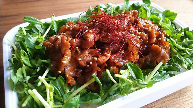 【料理動画】まな板・包丁も使いません。超～簡単！豚コチュジャン丼【obento＃81】japanesefood