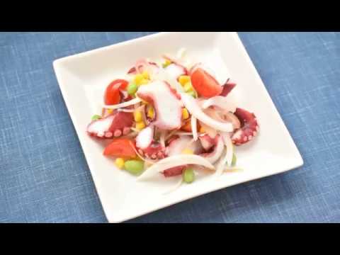 【みやぎ水産の日】「タコとみょうがのわさび酢和え」の作り方紹介【タコ】