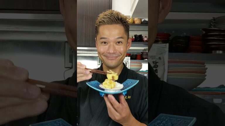 旨味がすごい!!【地蛤（ハマグリ）天ぷら】