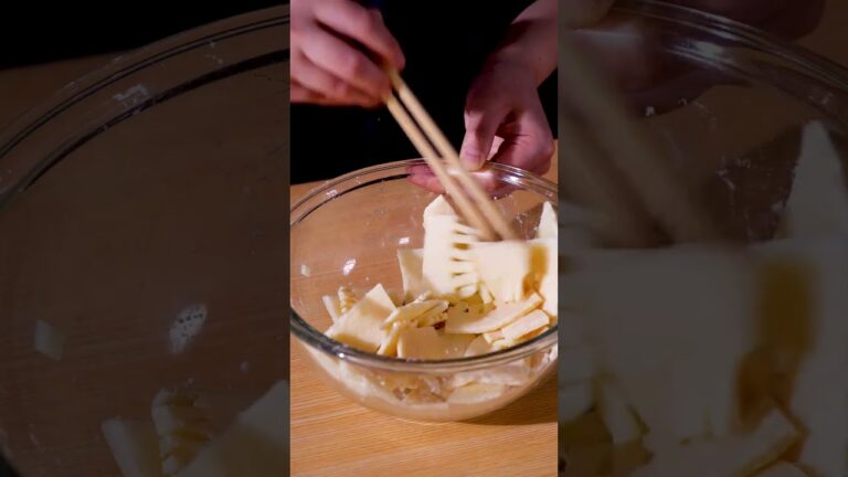 【やみつきおつまみ】たけのこチップスの作り方 #shorts