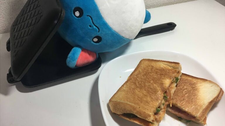 とある大学生の料理『ピザ風ホットサンド』