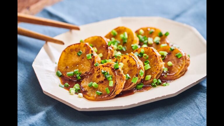 大根のはさみ照り焼き