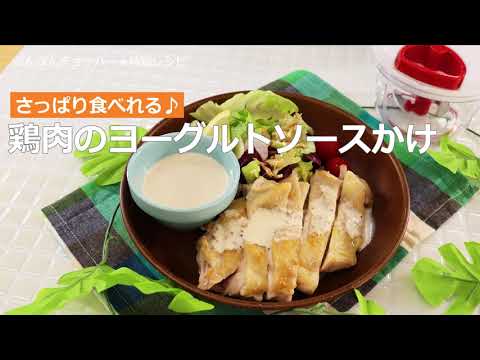 ぶんぶんチョッパー(鶏肉のヨーグルトソースかけ)